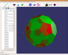 A fullerene ("football") under Ubuntu Linux 7.10